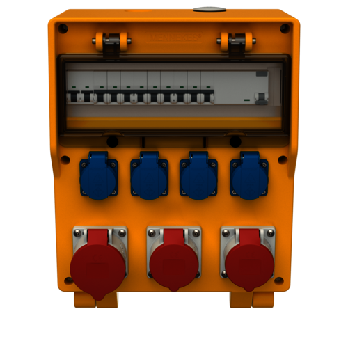 MENNEKES EverGUM 永久橡胶组合插座装置 带有A型剩余电流动作保护器 71064 images3d