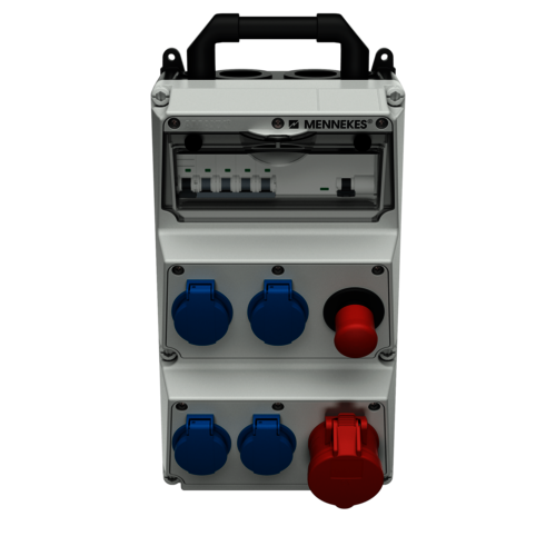 MENNEKES AMAXX® 组合插座装置 带有A型剩余电流动作保护器 931017 images3d