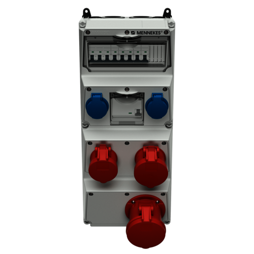 MENNEKES 壁挂式，AMAXX® 带有A型剩余电流动作保护器 940010 images3d