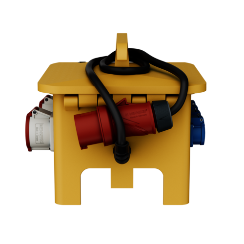 MENNEKES EverGUM 永久橡胶组合插座装置 带有A型剩余电流动作保护器 70448 images3d