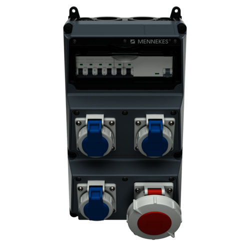 MENNEKES AMAXX® 组合插座装置 带有A型剩余电流动作保护器 930028 images3d