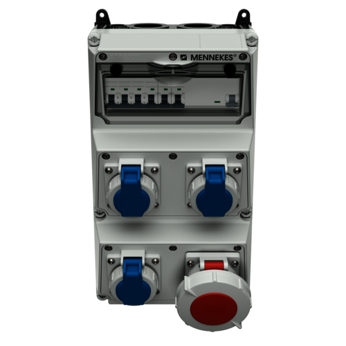 MENNEKES AMAXX® 组合插座装置 带有A型剩余电流动作保护器 930023 images3d