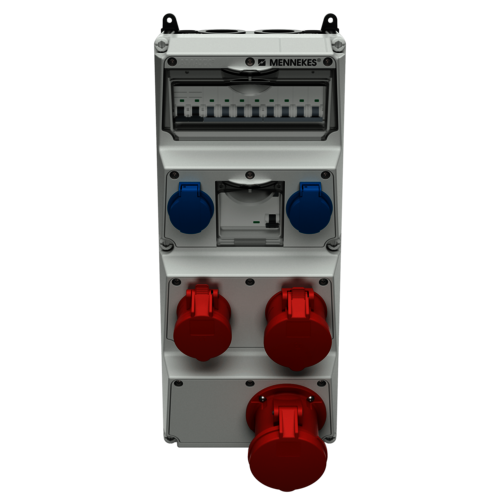 MENNEKES AMAXX® 组合插座装置 带有A型剩余电流动作保护器 940025 images3d