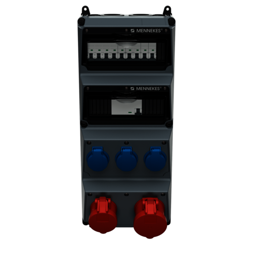 MENNEKES AMAXX® 组合插座装置 带有A型剩余电流动作保护器 940015 images3d