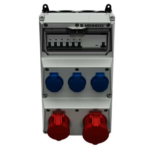 MENNEKES AMAXX® 组合插座装置 带有A型剩余电流动作保护器 930008 images3d