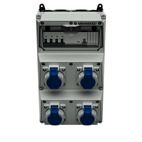 MENNEKES AMAXX® 组合插座装置 带有A型剩余电流动作保护器 930021 images3d