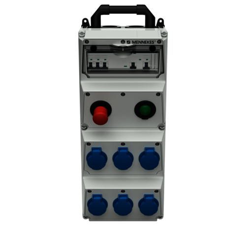 MENNEKES AMAXX® 组合插座装置 带有A型剩余电流动作保护器 941464 images3d