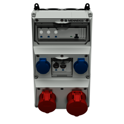 MENNEKES AMAXX® 组合插座装置 带有A型剩余电流动作保护器 930007 images3d