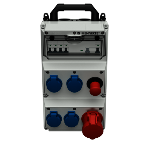 MENNEKES AMAXX® 组合插座装置 带有A型剩余电流动作保护器 931418 images3d