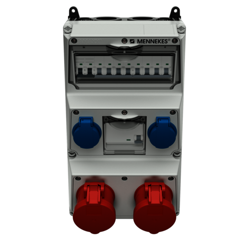 MENNEKES AMAXX® 组合插座装置 带有A型剩余电流动作保护器 930632 images3d