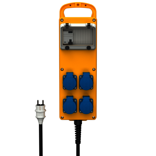 MENNEKES EverGUM 永久橡胶组合插座装置 带有A型剩余电流动作保护器 70027 images3d