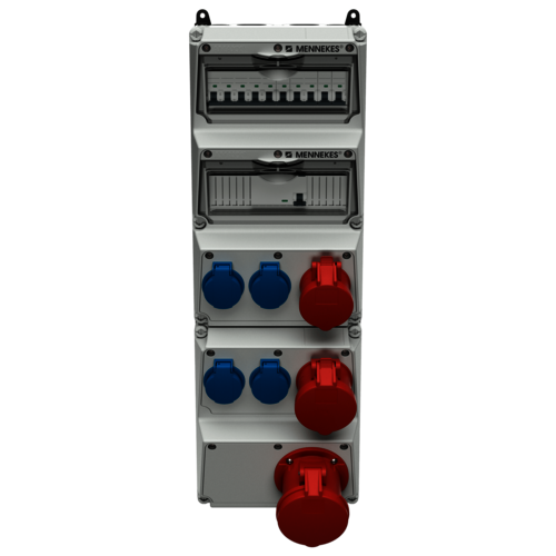 MENNEKES AMAXX® 组合插座装置 带有A型剩余电流动作保护器 950013 images3d