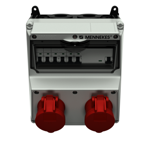 MENNEKES AMAXX® 组合插座装置 带有A型剩余电流动作保护器 920019 images3d