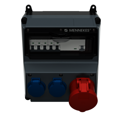 MENNEKES AMAXX® 组合插座装置 带有A型剩余电流动作保护器 920038 images3d
