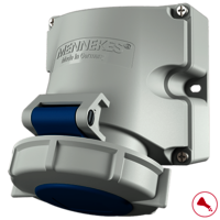 MENNEKES  带 TwinCONTACT 双接线端子的明装插座 9141