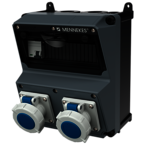 MENNEKES AMAXX® 组合插座装置 带有A型剩余电流动作保护器 920821