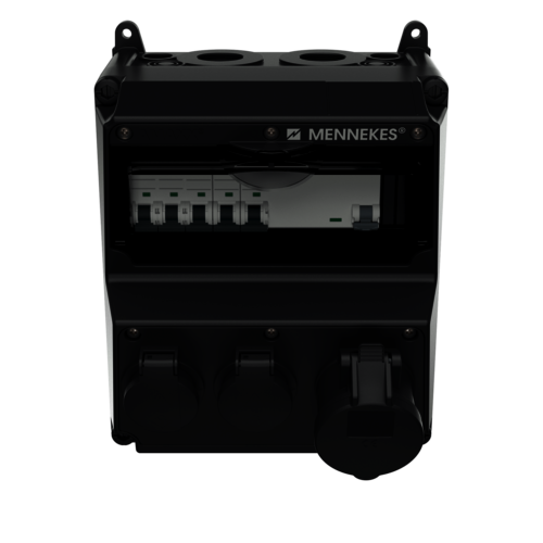 MENNEKES AMAXX® 组合插座装置 带有A型剩余电流动作保护器 920009SW images3d