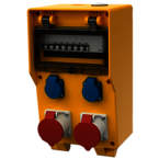 MENNEKES EverGUM 永久橡胶组合插座装置 带有A型剩余电流动作保护器 70004