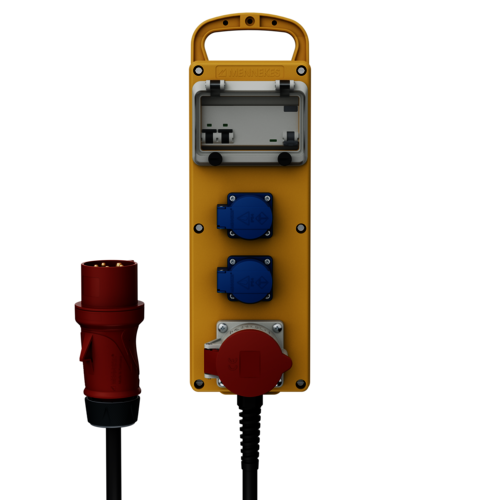 MENNEKES EverGUM 永久橡胶组合插座装置 带有A型剩余电流动作保护器 70030 images3d