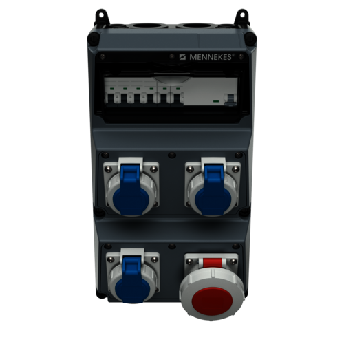 MENNEKES AMAXX® 组合插座装置 带有A型剩余电流动作保护器 930027 images3d