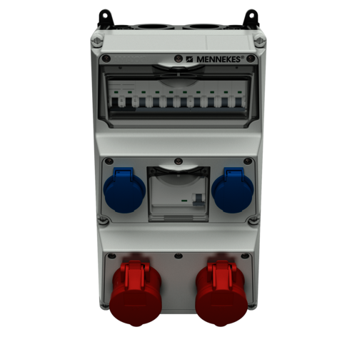 MENNEKES AMAXX® 组合插座装置 带有A型剩余电流动作保护器 930036 images3d