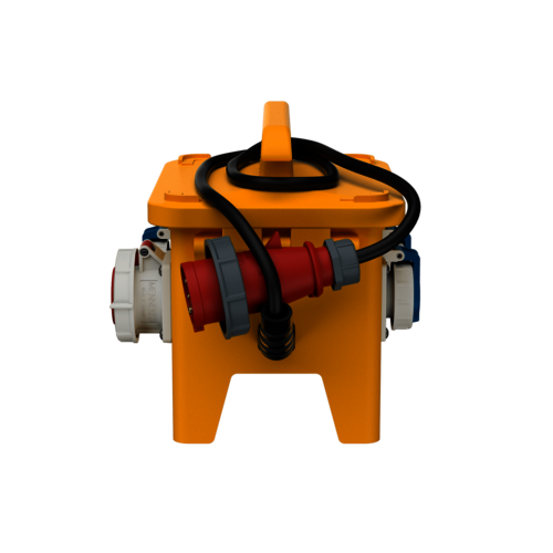 MENNEKES EverGUM 组合插座箱 带有A型剩余电流动作保护器 7401729 images3d