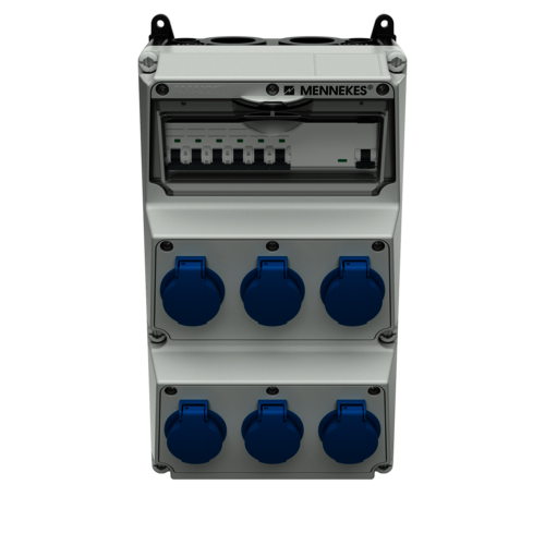 MENNEKES AMAXX® 组合插座装置 带有A型剩余电流动作保护器 930001 images3d