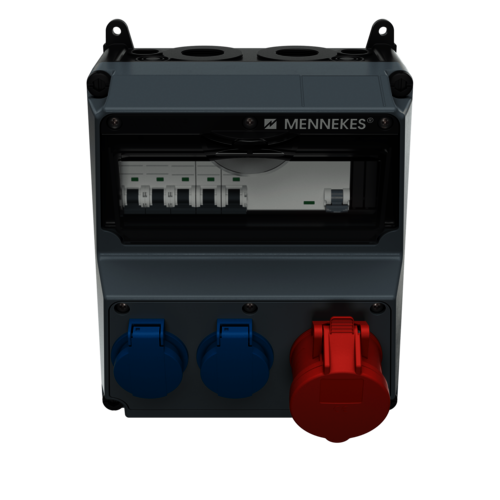 MENNEKES AMAXX® 组合插座装置 带有A型剩余电流动作保护器 920037 images3d