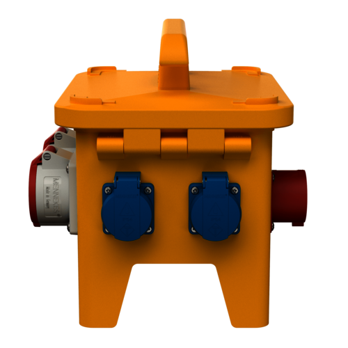 MENNEKES EverGUM 永久橡胶组合插座装置 带有A型剩余电流动作保护器 70410 images3d