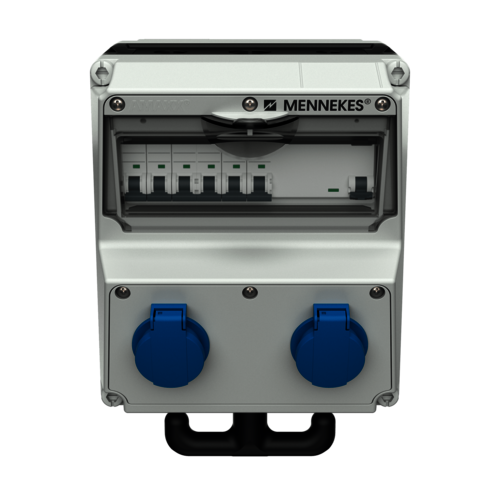 MENNEKES AMAXX® 组合插座装置 带有A型剩余电流动作保护器 970004 images3d