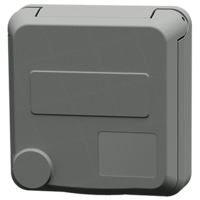 MENNEKES  Cepex 面板式插座, 浅灰色 4411