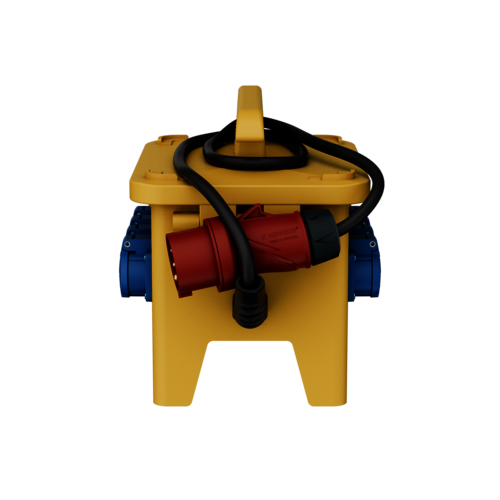 MENNEKES EverGUM 永久橡胶组合插座装置 带有A型剩余电流动作保护器 70724 images3d