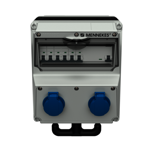 MENNEKES AMAXX® 组合插座装置 带有A型剩余电流动作保护器 970001 images3d