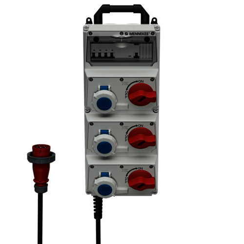 MENNEKES AMAXX® 组合插座装置 带有A型剩余电流动作保护器 940030 images3d