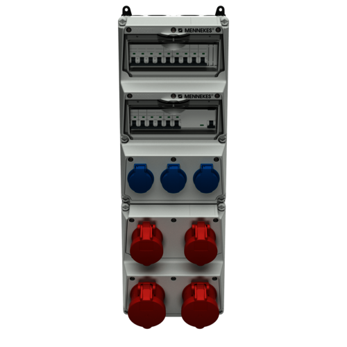 MENNEKES AMAXX® 组合插座装置 带有A型剩余电流动作保护器 950010 images3d