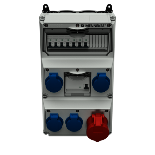 MENNEKES AMAXX® 组合插座装置 带有A型剩余电流动作保护器 930019 images3d