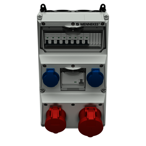 MENNEKES AMAXX® 组合插座装置 带有A型剩余电流动作保护器 930035 images3d