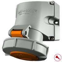 MENNEKES  带 TwinCONTACT 双接线端子的明装插座 9150