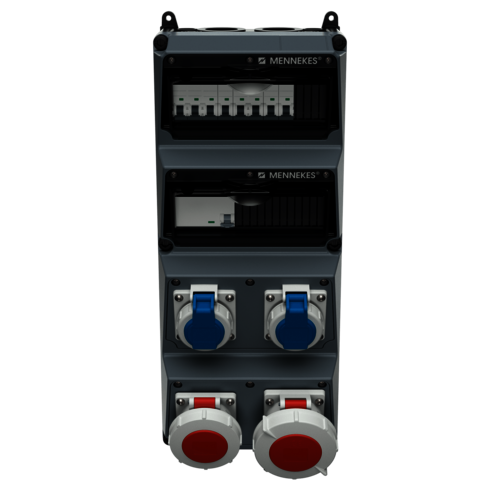 MENNEKES AMAXX® 组合插座装置 带有A型剩余电流动作保护器 940016 images3d