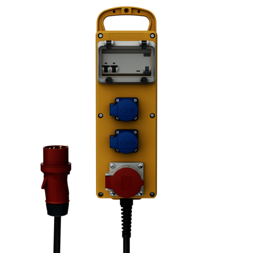 MENNEKES EverGUM 永久橡胶组合插座装置 带有A型剩余电流动作保护器 70033 images3d