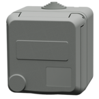 MENNEKES Cepex 壁装式插座，浅灰色 4802