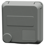 MENNEKES Cepex 面板式插座, 浅灰色 4410