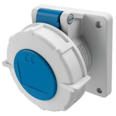 MENNEKES 带 TwinCONTACT 双接线端子的面板式插座 1708