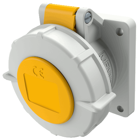 MENNEKES 带 TwinCONTACT 双接线端子的面板式插座 1710