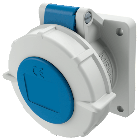 MENNEKES 带 TwinCONTACT 双接线端子的面板式插座 1711