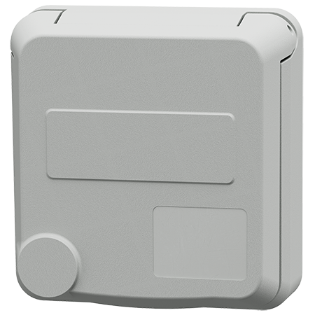MENNEKES Cepex 面板式 SCHUKO®, 浅灰色 4582