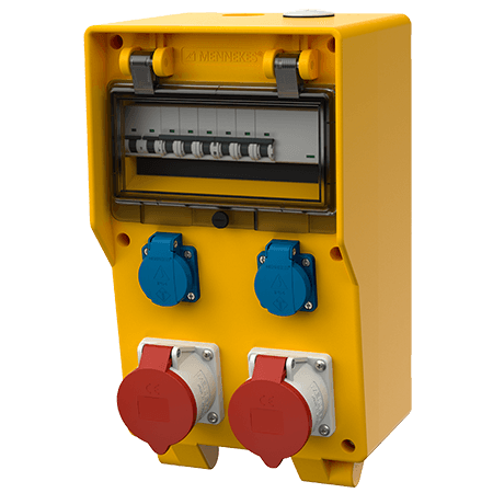 MENNEKES EverGUM 永久橡胶组合插座装置 带有A型剩余电流动作保护器 70004