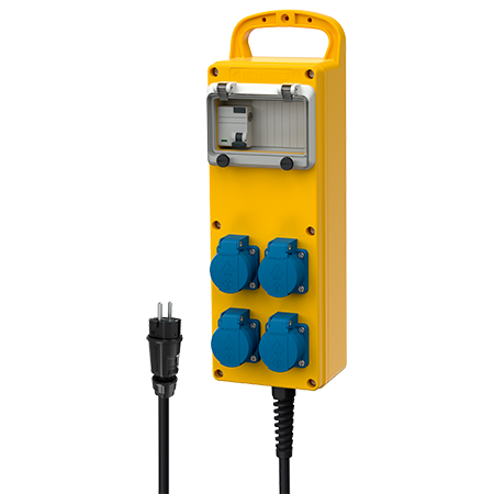 MENNEKES EverGUM 永久橡胶组合插座装置 带有A型剩余电流动作保护器 70027