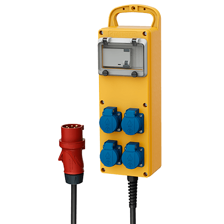 MENNEKES EverGUM 永久橡胶组合插座装置 带有A型剩余电流动作保护器 70032