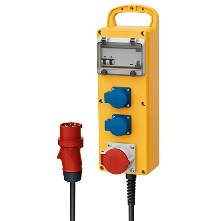 MENNEKES EverGUM 永久橡胶组合插座装置 带有A型剩余电流动作保护器 70033